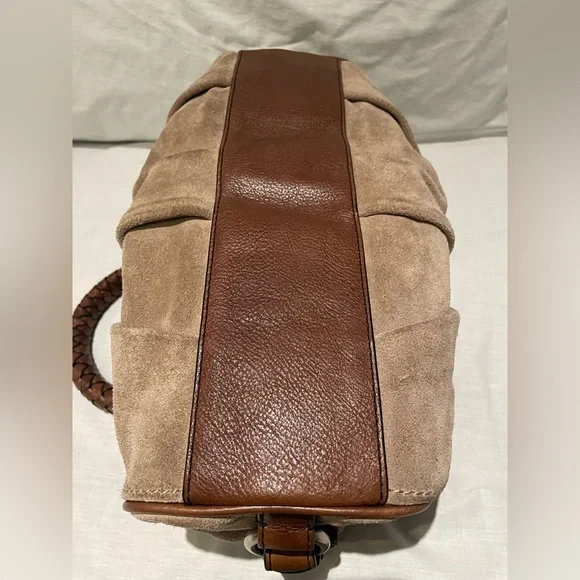 Banana Republic Brown Suede Handbag - Picture 6 of 13
